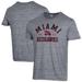 Men's Champion Heathered Gray Miami University RedHawks Ultimate Tri-Blend T-Shirt