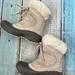 Columbia Shoes | Columbia 0824 Womens Suede Boots Snow Winter | Color: Cream/Gray | Size: 7