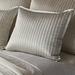 Ann Gish Charmeuse Channel Rectangular Pillow Cover Silk in White | 20 H x 26 W x 4 D in | Wayfair SHNQS-MYS