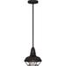 Longshore Tides V1707 1 Light 8" Wide Mini Pendant - Bronze in Brown | 8.5 H x 8 W x 8 D in | Wayfair B850A4AD141447009A37EC0A2664BB4A