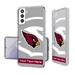 Arizona Cardinals Personalized Tilt Design Galaxy Clear Case