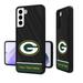 Green Bay Packers Personalized EndZone Plus Design Galaxy Bump Case