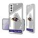Baltimore Ravens Personalized Tilt Design Galaxy Clear Case