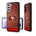 San Francisco 49ers Personalized Football Design Galaxy Bump Case