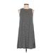 Old Navy Casual Dress - Shift Crew Neck Sleeveless: Black Color Block Dresses - Women's Size Small