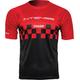 Thor Intense Assist Chex Bicycle Jersey, black-red, Size XS