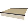 Planesium Premium Markisentuch ( 5,5m / 550cm x 300cm / 3m Beige ) Markisenbespannung Markisenstoff Markisen Tuch Markisevolant OHNE Volant