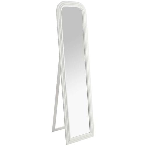 Atmosphera - Miroir sur pied Adèle blanc H160cm créateur d'intérieur