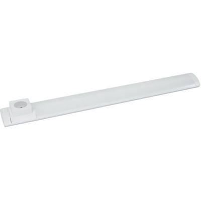 Réglette led cuisine 68 cm avec interrupteur et prise - Blanche