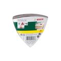 2607019489 lot de feuilles abrasives pour ponceuse delta grain 80 25 pièces - Bosch