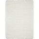 Tapis Shaggy Uni Poils Longs Tapis Salon Chambre Couloir (Blanc - 160x230cm)