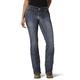 Wrangler Damen Mid Rise Boot Cut Jeans, Mittlere Wäsche, 3W / 30L