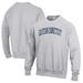 Men's Champion Heathered Gray Eastern Connecticut State Warriors Reverse Weave Fleece Crewneck Sweatshirt