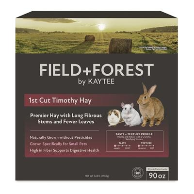 Kaytee Field+Forest 1st Cut Timothy Hay for Rabbits & Small Animals, 90 oz.
