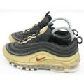 Nike Shoes | Nike Mens Air Max 97 Qs At5458-002 Black Gold Running Shoes Sneakers Size 4.5 | Color: Black | Size: 4.5y