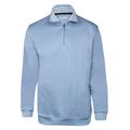 Ram Golf 1/4 Zip Pullover Sweater, Mens Small, Sky Blue