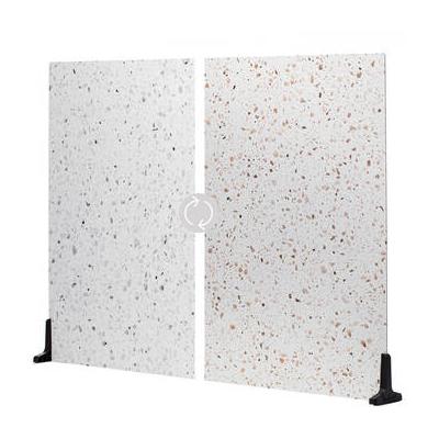 V-FLAT WORLD Duo-Board Double-Sided Background (Terrazzo A / Terrazzo B, 30 x 40