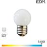 EDM - Ampoule led E27 1,5W équivalent à 15W - Blanc du Jour 6400K