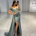 Thinyfull-Robe de Soirée Longue et Sexy pour Femme Tenue de Cocktail Arabie Saoudite Dubaï 2021