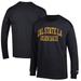 Men's Champion Black Cal State L.A. Golden Eagles Jersey Long Sleeve T-Shirt