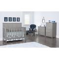 Child Craft Atwood 4-in-1 Convertible Crib Wood in Gray | 47 H x 30 W in | Wayfair F31801.41