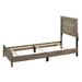 Steelside™ Lannie Solid Wood Platform Bed Wood in Brown | 50.4 H x 41.1 W x 78.9 D in | Wayfair DC7016FF6EED4BDCA3CB8FB2B40563EE