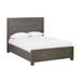 Loon Peak® Merujhan Solid Wood Low Profile Standard Bed Wood in Gray | 55 H x 80 W x 84 D in | Wayfair EE312ADA5B5340B0B302BFFC2F4CA083