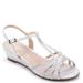 Paradox London Jilly - Womens 9 Silver Sandal W