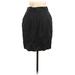 BCBGMAXAZRIA Casual Skirt: Black Solid Bottoms - Women's Size 6