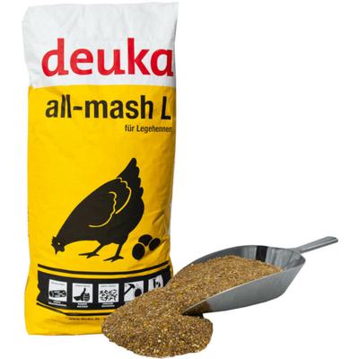 Deuka NG All-Mash L 25 kg genfreies Hühnerfutter Geflügelfutter Legemehl Körner