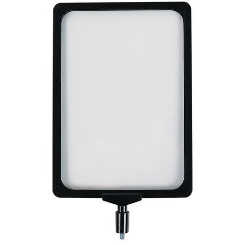 Panneau Porte-affiche A4 Noir - Manutan Expert