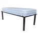 Blantex University Heavy Duty Steel Platform Bed Base with 3" Round Tube Legs