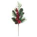 The Holiday Aisle® Mixed Apple Berry Pine Cone Stem Plastic | 22 H x 6 W x 3 D in | Wayfair C6714C86EC4D4E9DA28D679A08BBE0A9