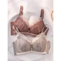 Ensemble de sous-vêtements en coton européen pour femmes soutien-gorge en dentelle sexy culotte de