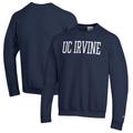 Men's Champion Navy UC Irvine Anteaters Eco Powerblend Crewneck Sweatshirt