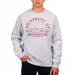 Men's Uscape Apparel Heathered Gray Arkansas Razorbacks Premium Fleece Crew Neck Sweatshirt