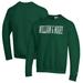 Men's Champion Green William & Mary Tribe Eco Powerblend Crewneck Sweatshirt