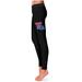 Women's Black Louisiana Tech Bulldogs Thigh Logo Yoga Leggings