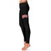 Women's Black UNLV Rebels Thigh Logo Yoga Leggings