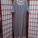 Lularoe Dresses | Lula Roe Julia Dress | Color: Blue/White | Size: Xl