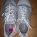 Adidas Shoes | Gently Used Adidas Memory Foam Tennis Shoes | Color: Gray | Size: 8.5