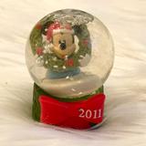 Disney Holiday | 2011 Disney Mickey Mouse Wreath Jcpenny Snow Globe | Color: Black | Size: Os