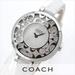 Coach Accessories | Coach Ladies’ Sabrina 14501433 Stainless Steel Silver Quartz Watch. | Color: Silver/White | Size: Os