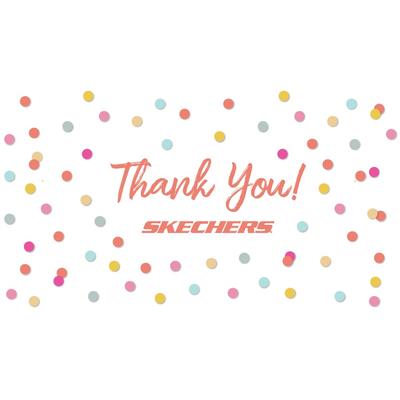 Skechers $75 e-Gift Card | Thank You