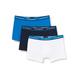 Emporio Armani Men's Underwear 3-Pack Boxer Core Logoband Shorts, Cowslip/White/Navy, S