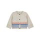 Petit Bateau Unisex_Baby A024R Cardigan Sweater, Beige, 9-12 Months