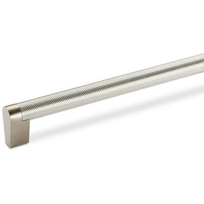 Stangengriff/ Relinggriff grate ba 320 mm Edelstahl gerändelt / Edelstahl matt Image