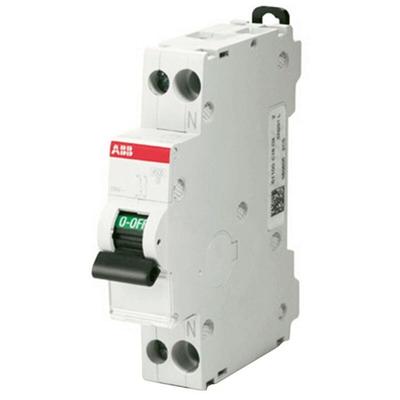 Thermisch-magnetischer Schutzschalter ABB 1P+N 16A 4,5 kA Kurve c 1M SN201LC16 Image