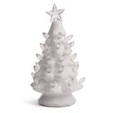 The Holiday Aisle® Christmas Tree That Lights Ups-Inspired Vintage Christmas Tree-Indoor Christmas Decorations in White | Wayfair