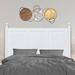 Red Barrel Studio® Beachfront Crete Panel Headboard Wood in Brown/White | 60 H x 80 W x 3 D in | Wayfair 3BD8FD0102544C2F8BCA97AC6E8AAD39